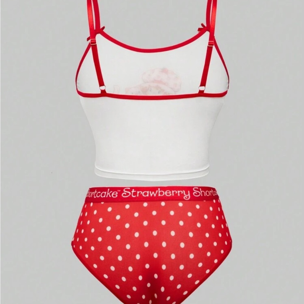 Strawberry Shortcake Red Polka Dot Set - Picture 2 of 4